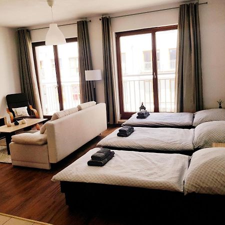 Apt With 6 Single Beds Swinoujscie Bagian luar foto