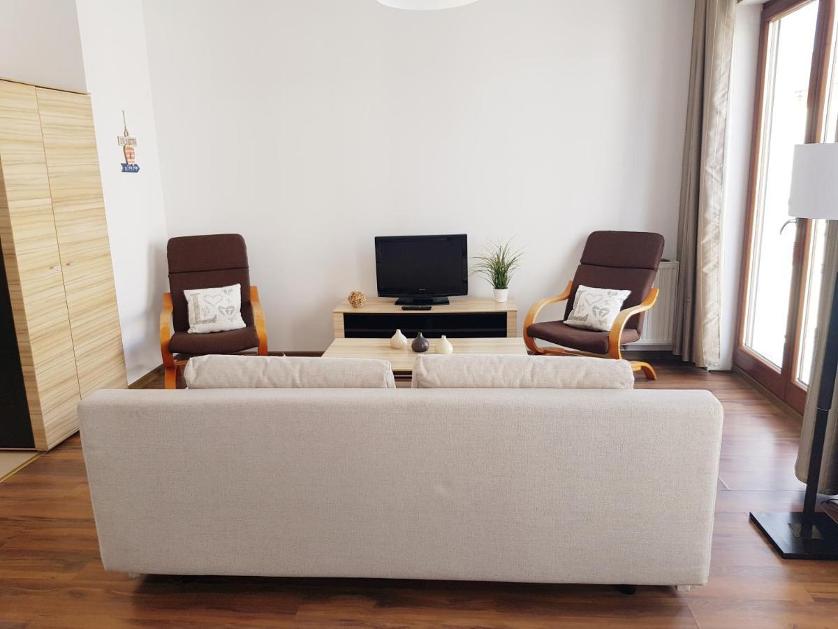 Apt With 6 Single Beds Swinoujscie Bagian luar foto